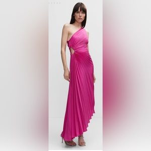 Pink wedding guest Dress from Mango